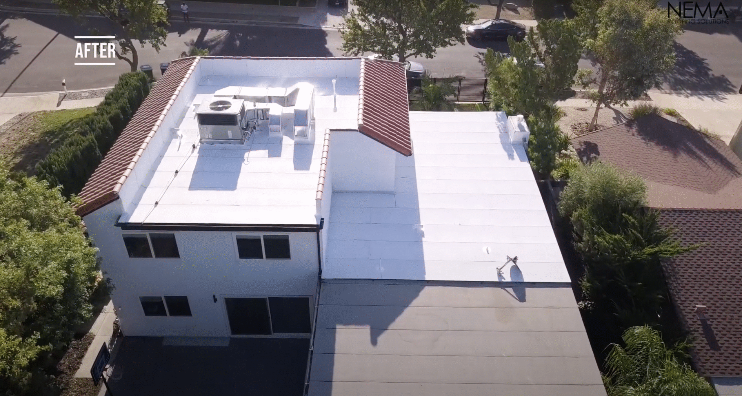 Modern Flat Roof
